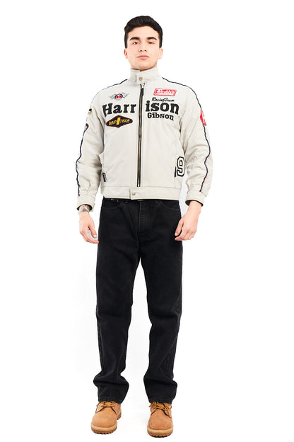 1990 Vintage Harrison Gibson Racing Jacket (S)