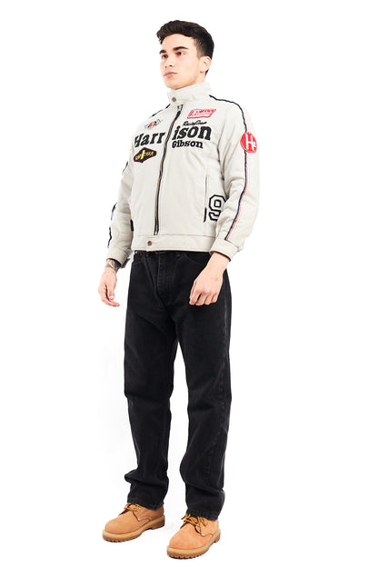1990 Vintage Harrison Gibson Racing Jacket (S)