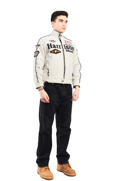 1990 Vintage Harrison Gibson Racing Jacket (S)
