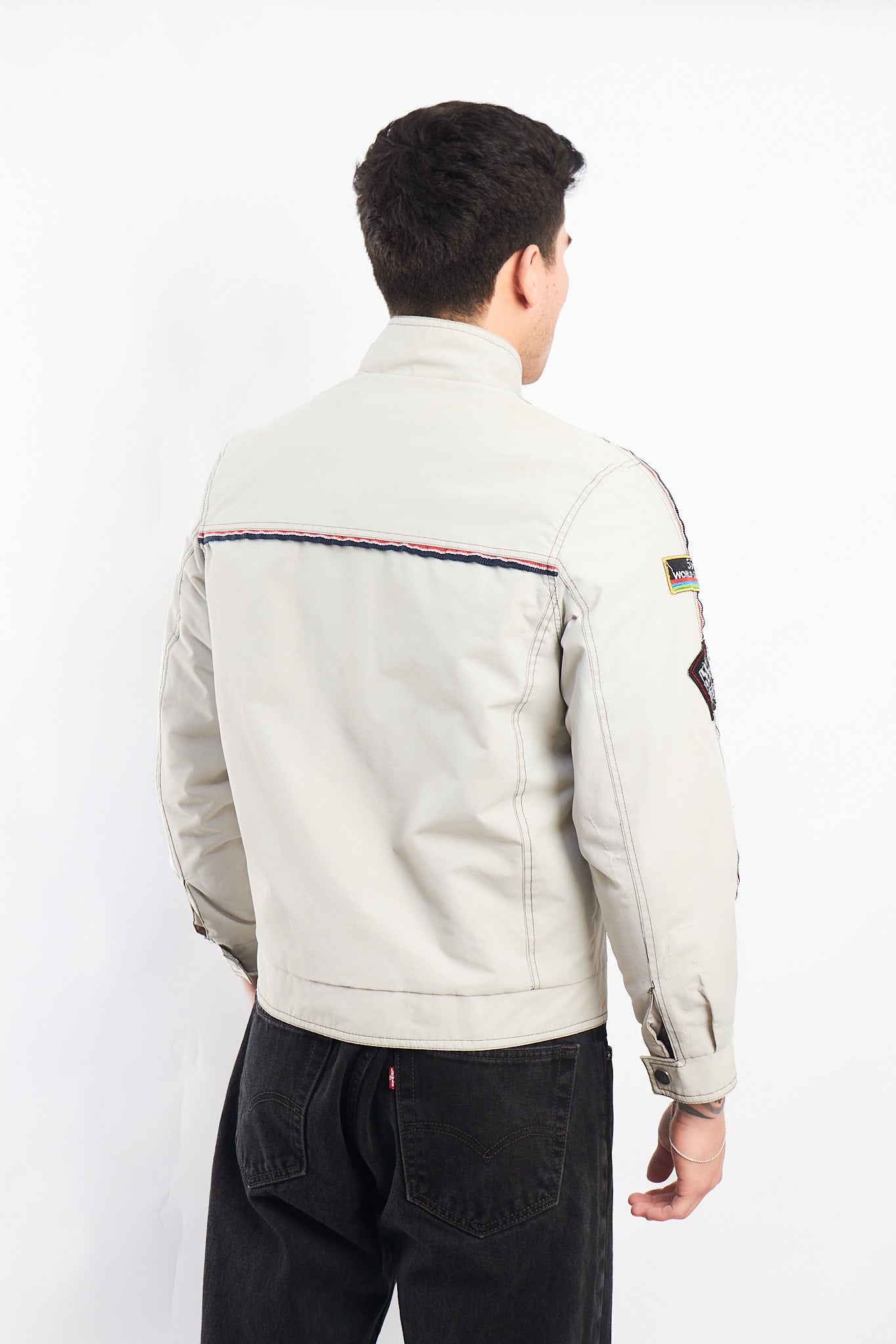1990 Vintage Harrison Gibson Racing Jacket (S)