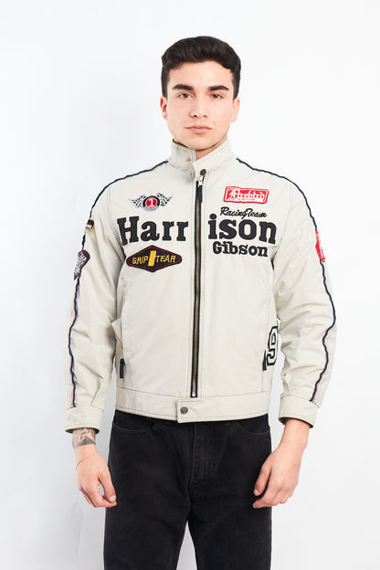 1990 Vintage Harrison Gibson Racing Jacket (S)