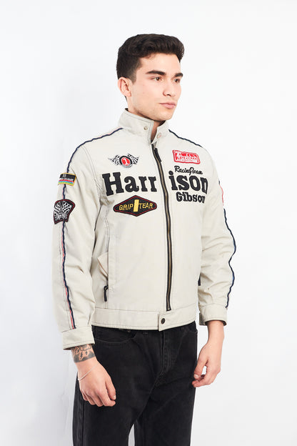 1990 Vintage Harrison Gibson Racing Jacket (S)