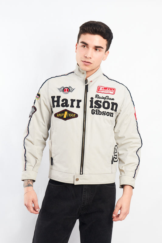 1990 Vintage Harrison Gibson Racing Jacket (S)