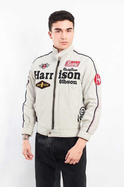 1990 Vintage Harrison Gibson Racing Jacket (S)