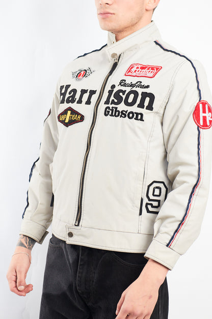 1990 Vintage Harrison Gibson Racing Jacket (S)