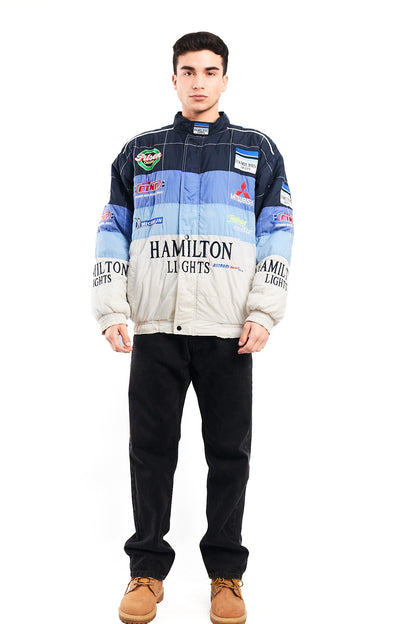 2000 Vintage Mitsubishi x Hamilton Light Racing Jacket (L/XL)