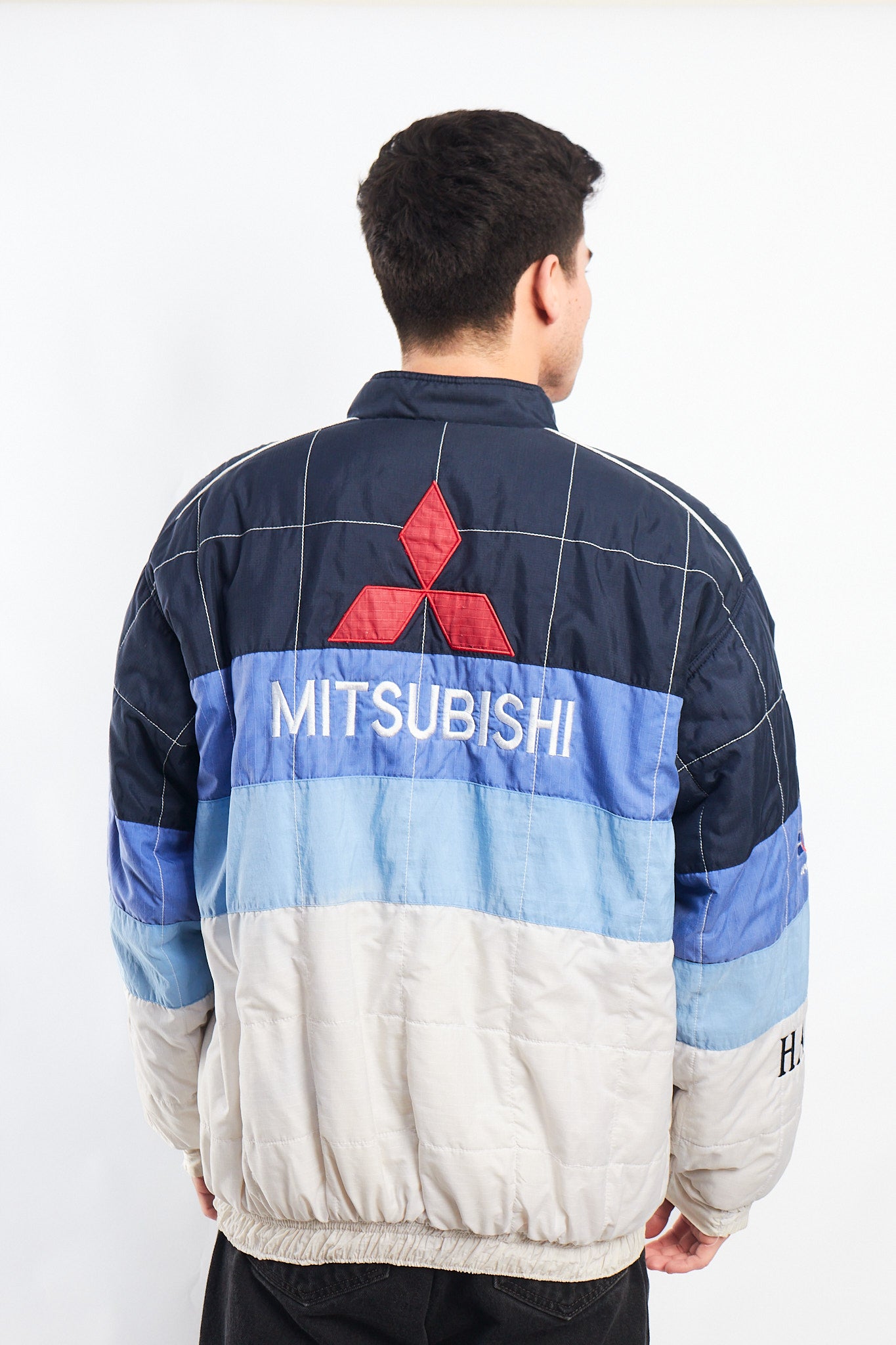 2000 Vintage Mitsubishi x Hamilton Light Racing Jacket (L/XL)