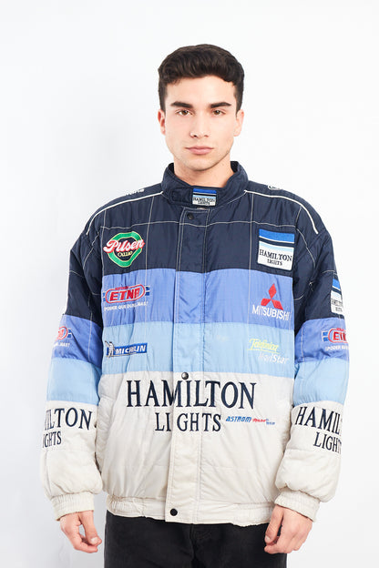 2000 Vintage Mitsubishi x Hamilton Light Racing Jacket (L/XL)