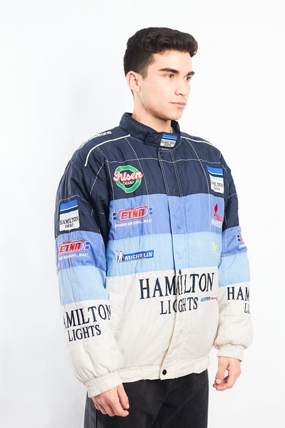 2000 Vintage Mitsubishi x Hamilton Light Racing Jacket (L/XL)