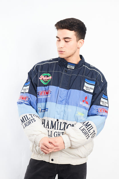 2000 Vintage Mitsubishi x Hamilton Light Racing Jacket (L/XL)