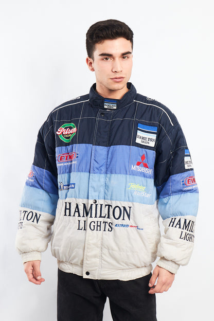 2000 Vintage Mitsubishi x Hamilton Light Racing Jacket (L/XL)