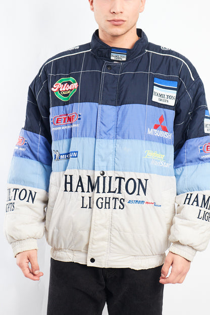 2000 Vintage Mitsubishi x Hamilton Light Racing Jacket (L/XL)
