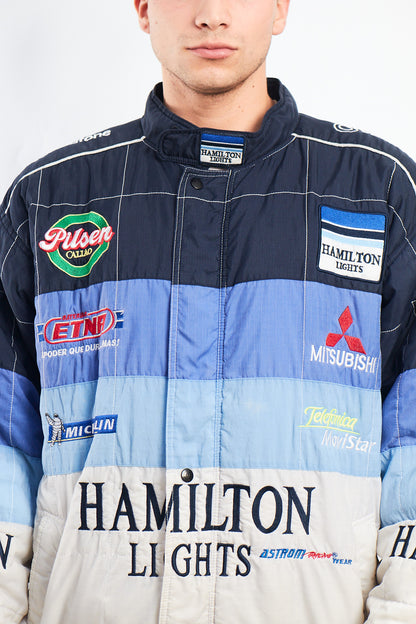 2000 Vintage Mitsubishi x Hamilton Light Racing Jacket (L/XL)