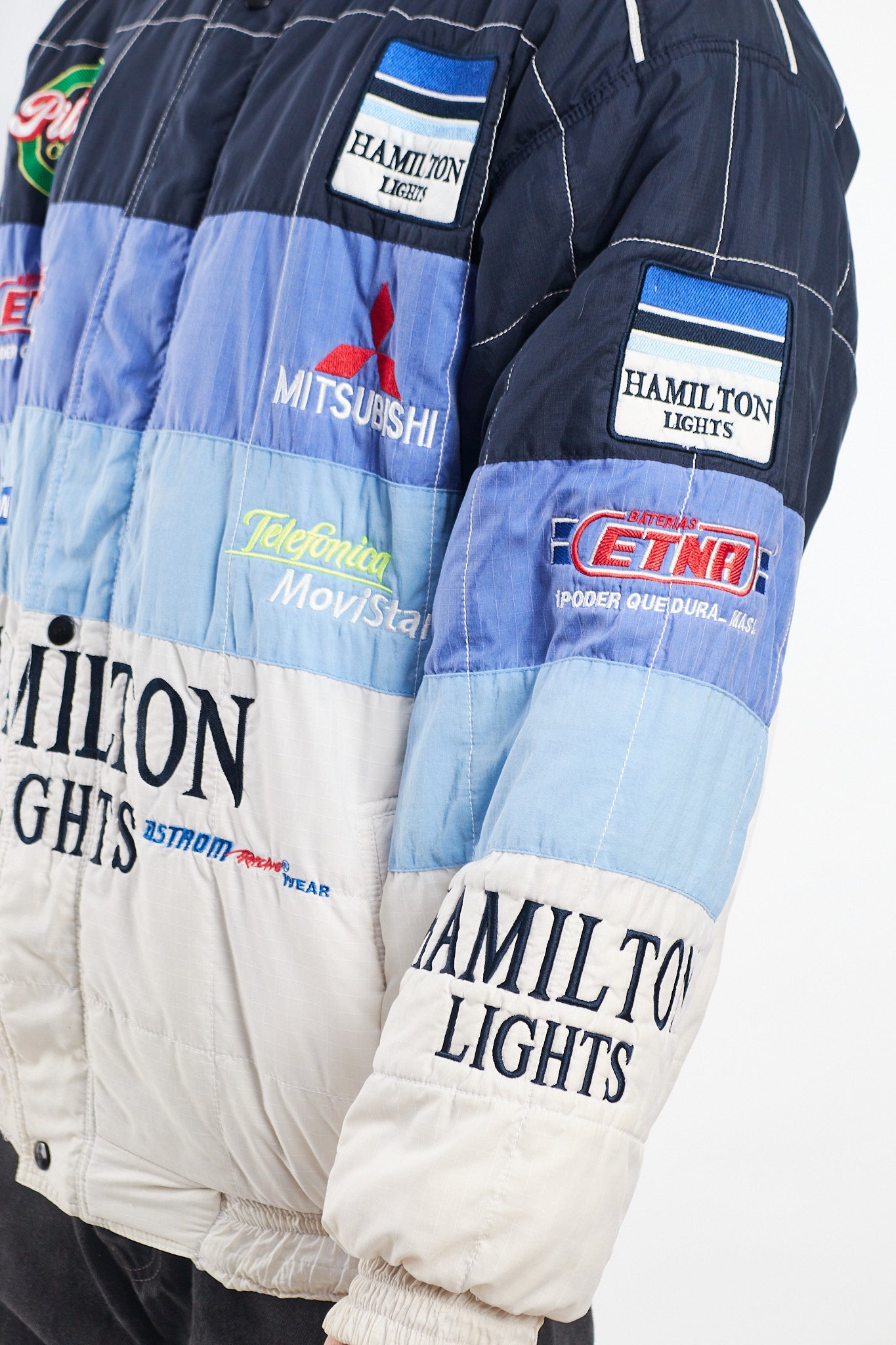 2000 Vintage Mitsubishi x Hamilton Light Racing Jacket (L/XL)