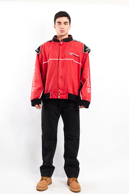 2000 Vintage Dodge Motorsports Nascar Racing Jacket (XL/XXL)