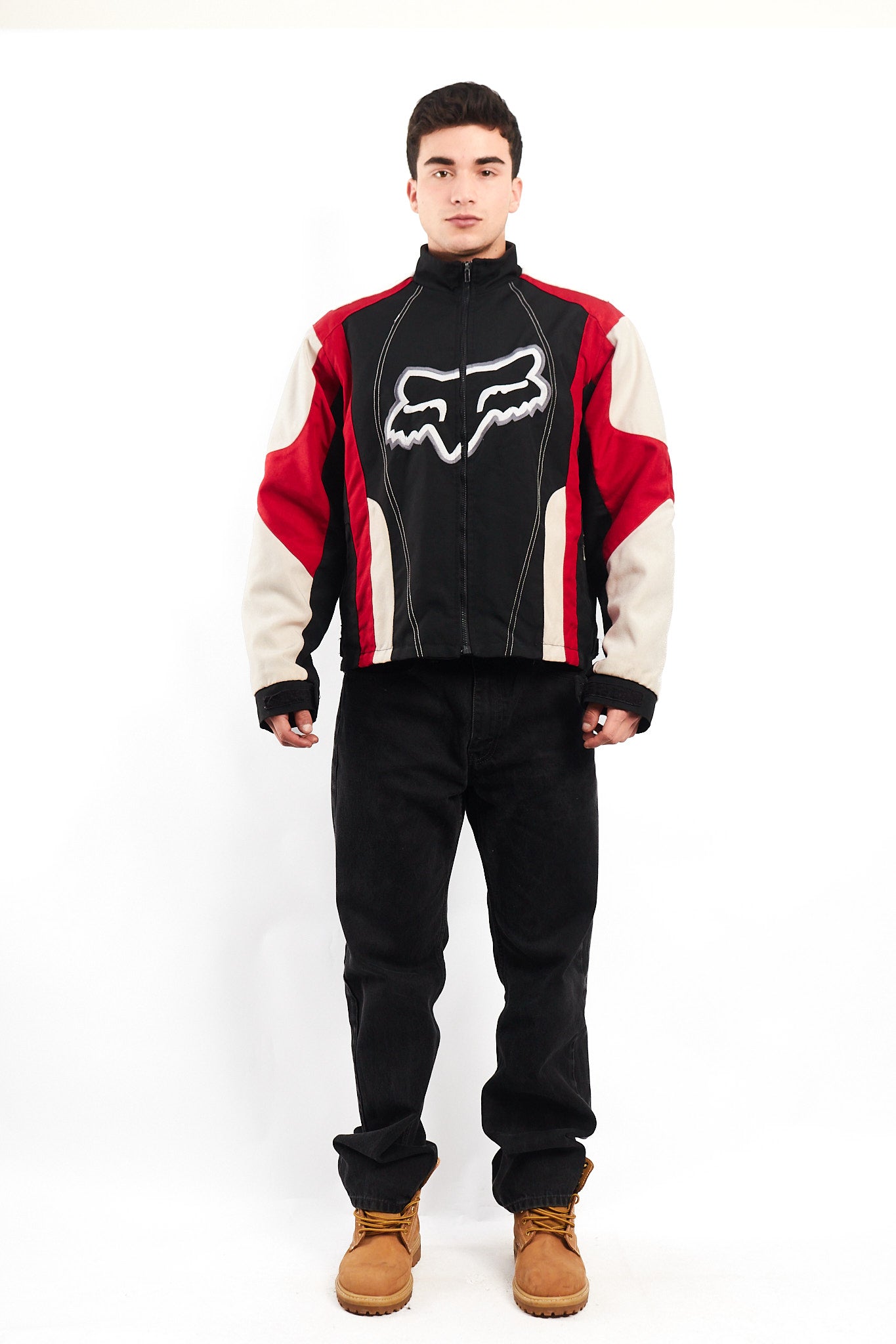 2000 Vintage Fox Moto Jacket (M/L)