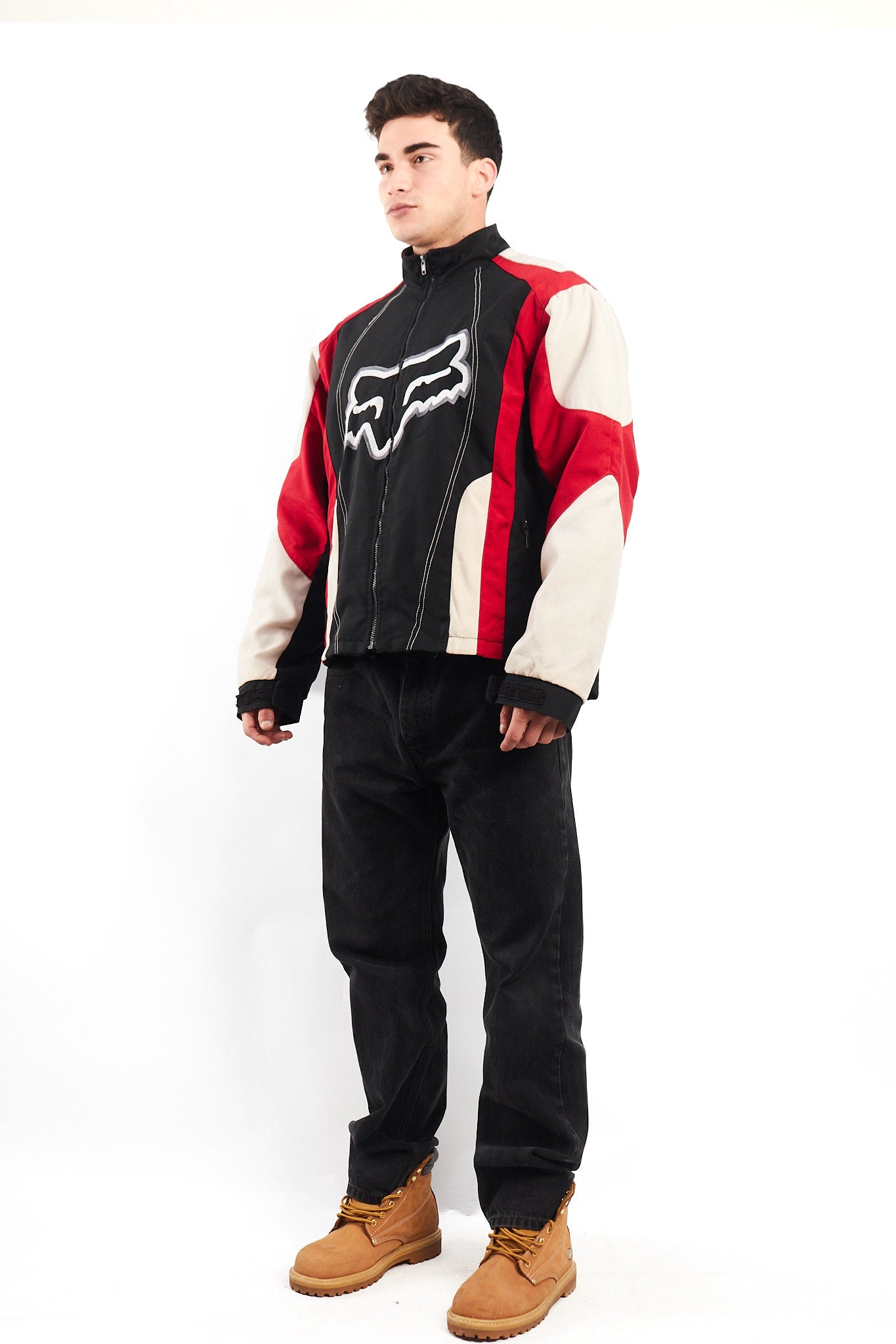 2000 Vintage Fox Moto Jacket (M/L)