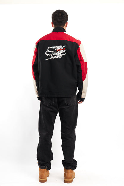 2000 Vintage Fox Moto Jacket (M/L)