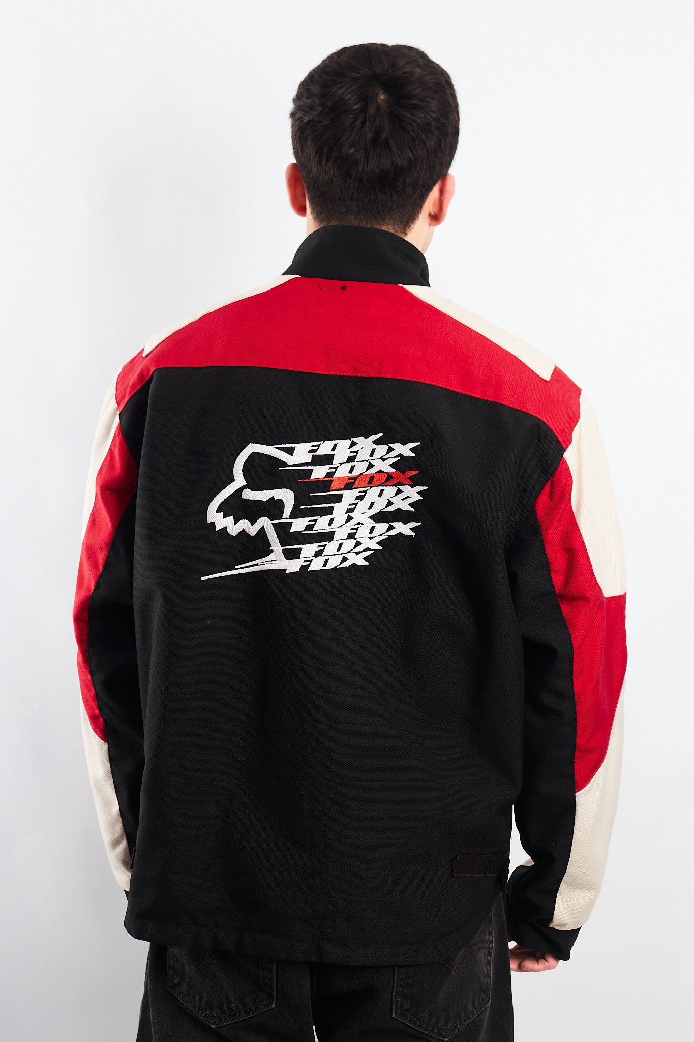 2000 Vintage Fox Moto Jacket (M/L)