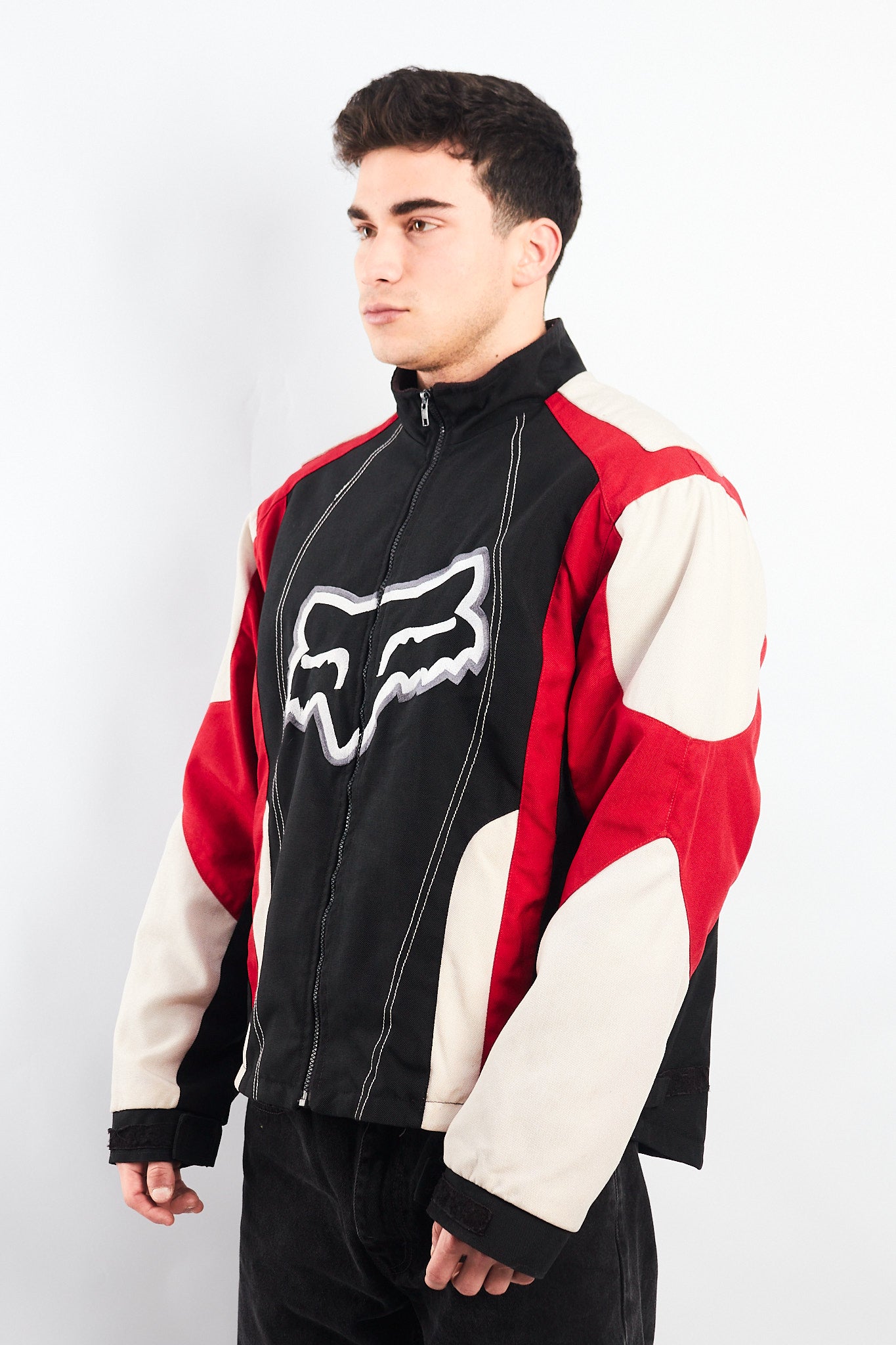 2000 Vintage Fox Moto Jacket (M/L)