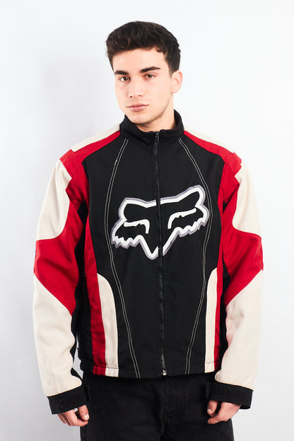 2000 Vintage Fox Moto Jacket (M/L)