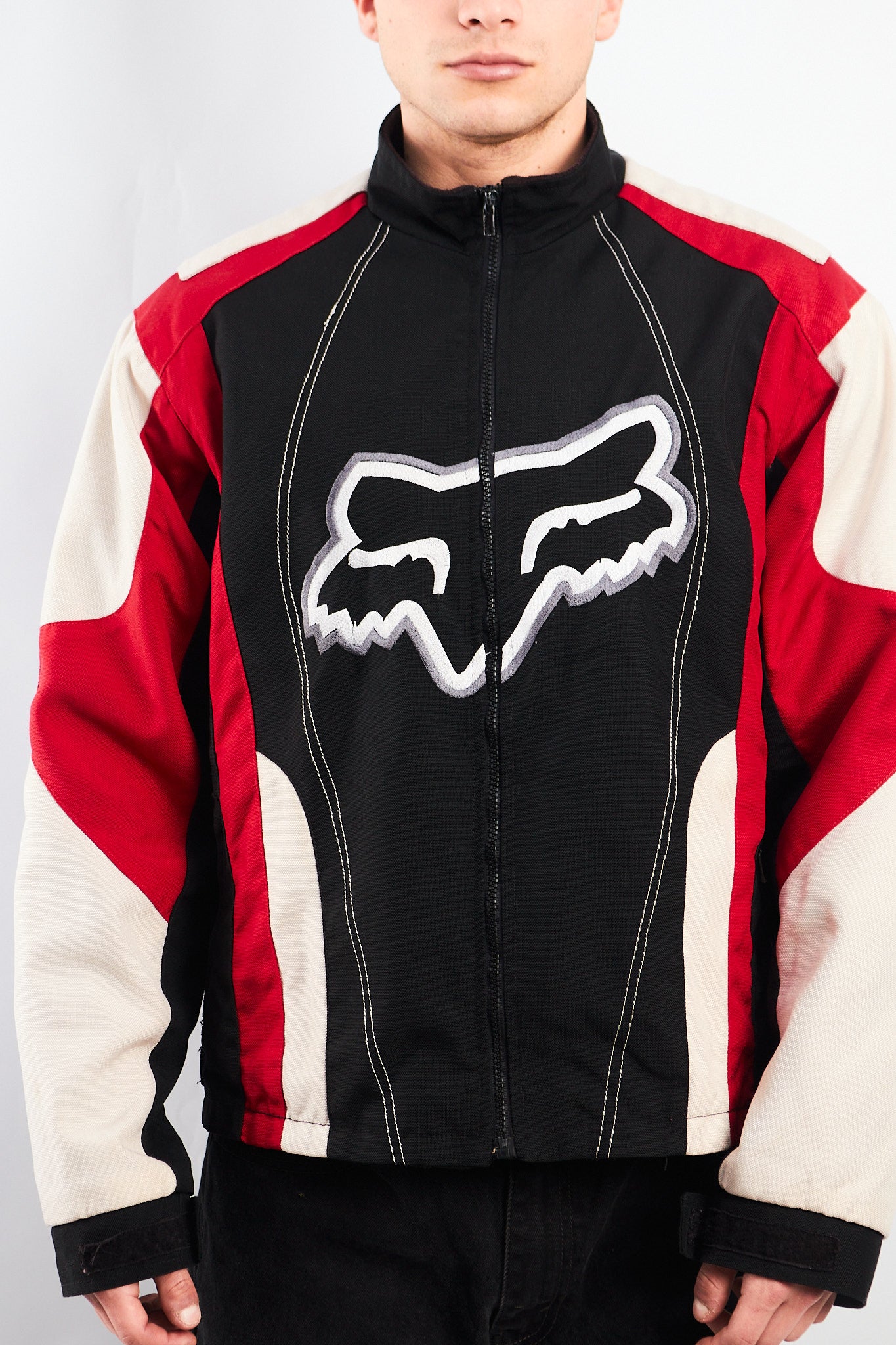 2000 Vintage Fox Moto Jacket (M/L)
