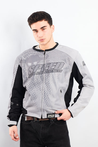Vintage Speed and Strenght  Armored Moto Jacket (M)