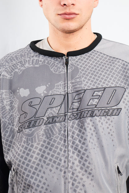 Vintage Speed and Strenght  Armored Moto Jacket (M)