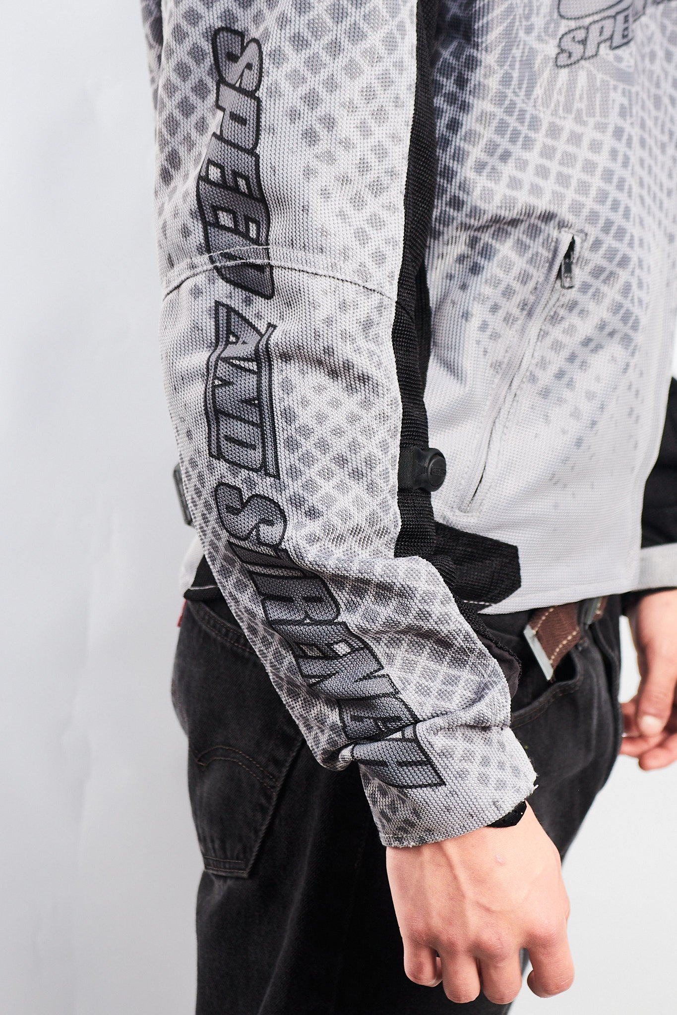 Vintage Speed and Strenght  Armored Moto Jacket (M)