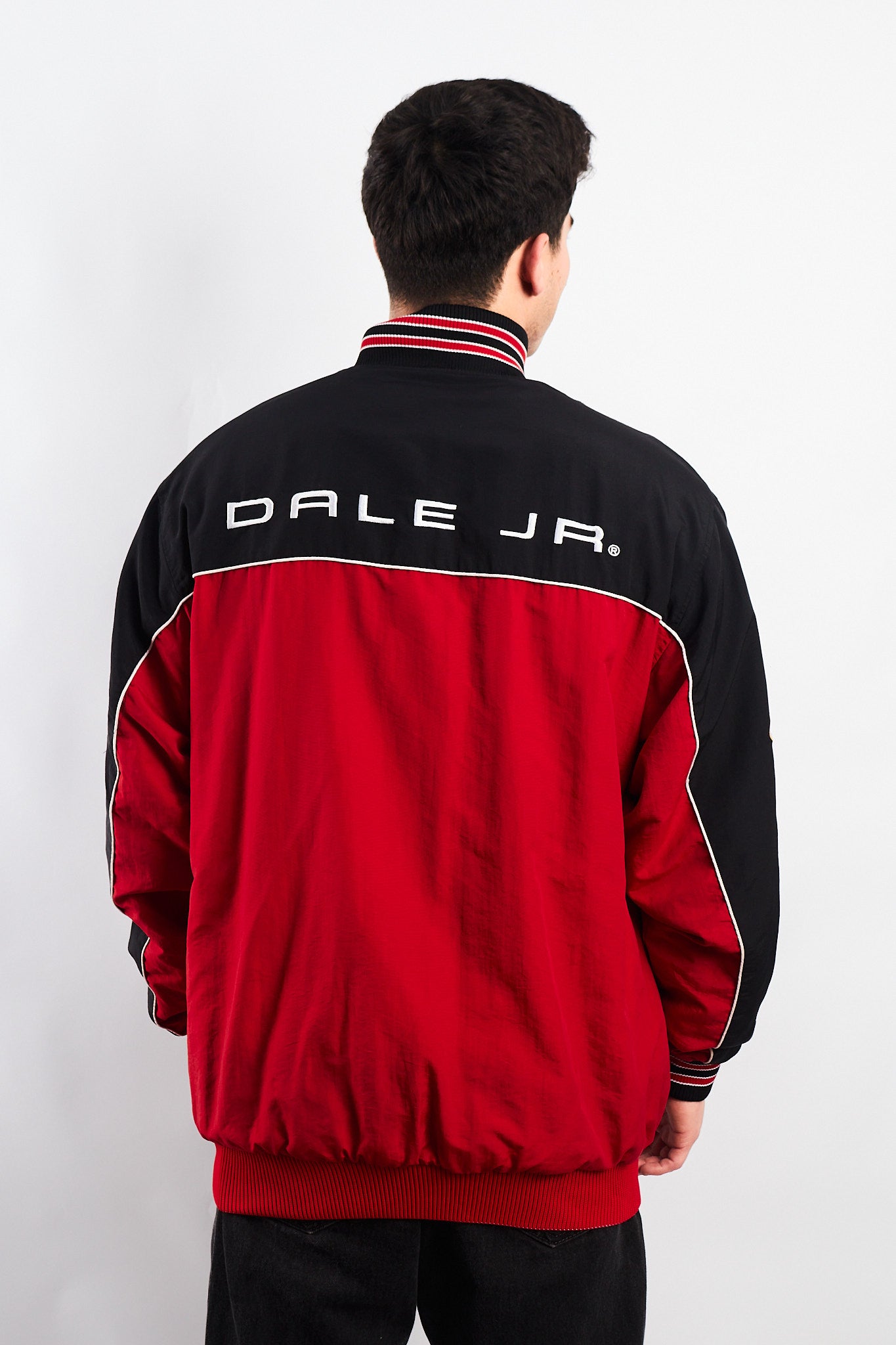 2000 Chase Authentic Budweiser Dale Jr Reversible Racing Jacket (L/XL)