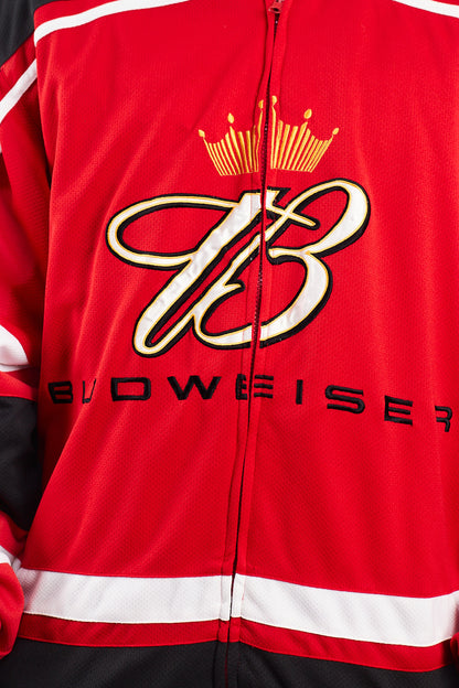 2000 Chase Authentic Budweiser Dale Jr Reversible Racing Jacket (L/XL)