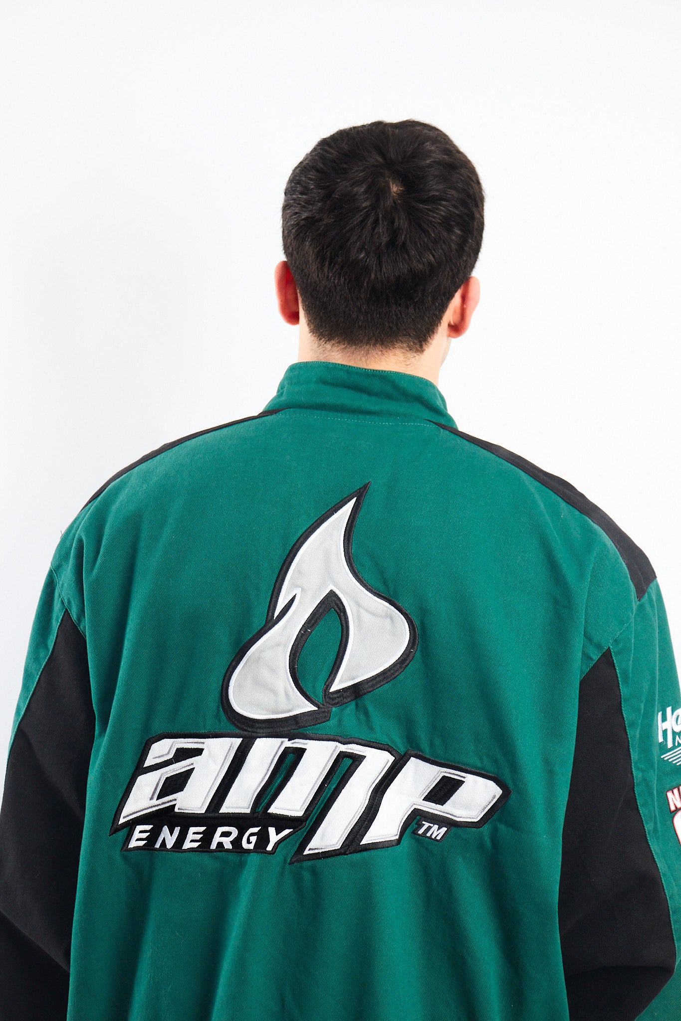 2008 Vintage AMP Energy Nascar Dale Jr Racing Jacket (L)
