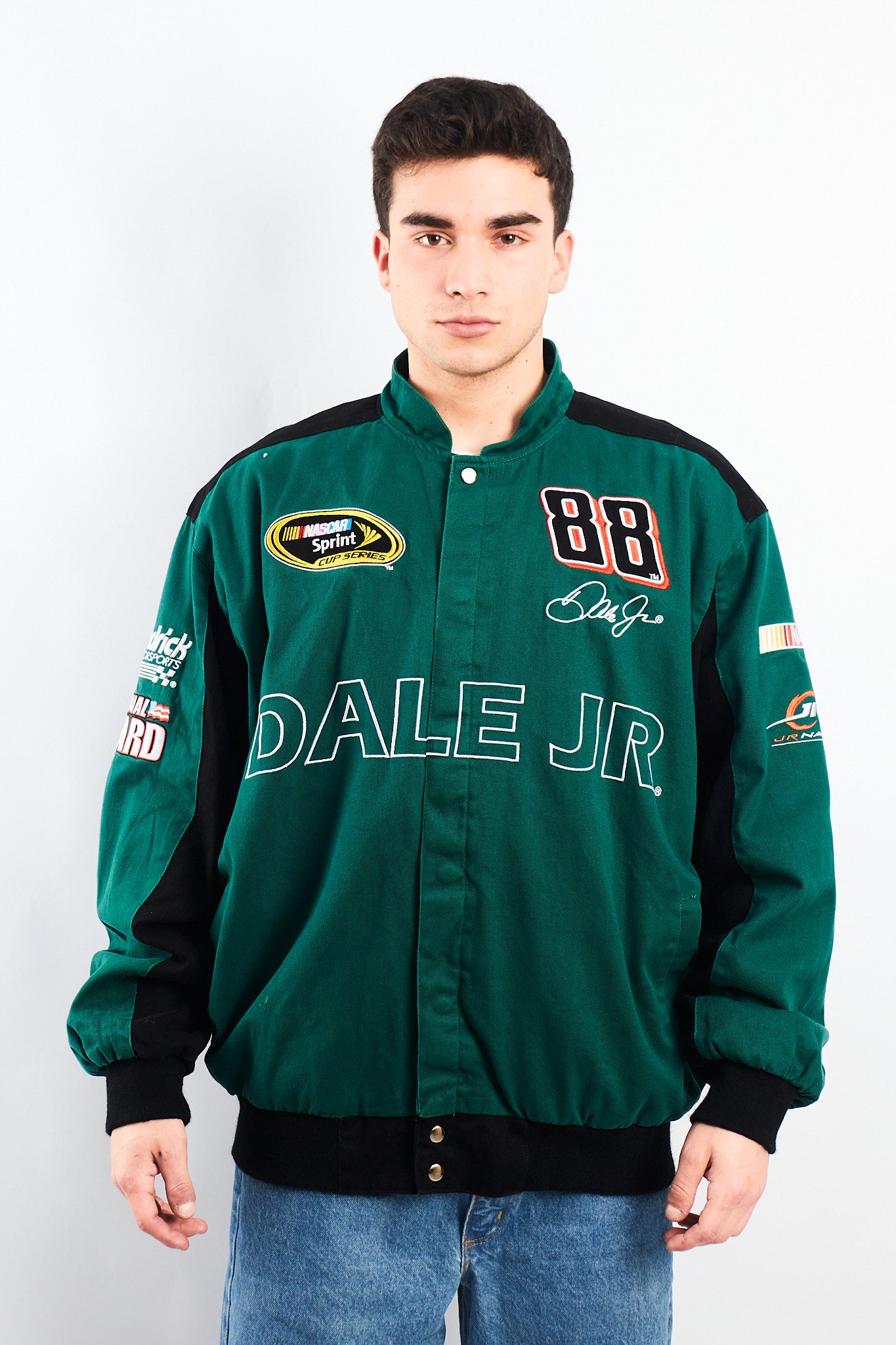 2008 Vintage AMP Energy Nascar Dale Jr Racing Jacket (L)