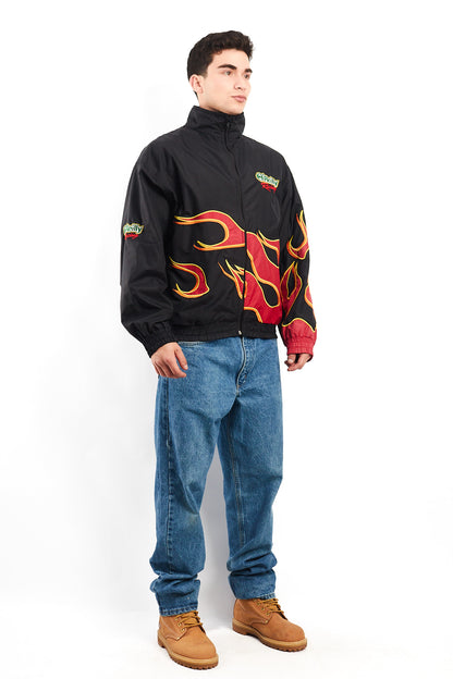 Vintage O"Reilly Flames Racing Jacket (L)