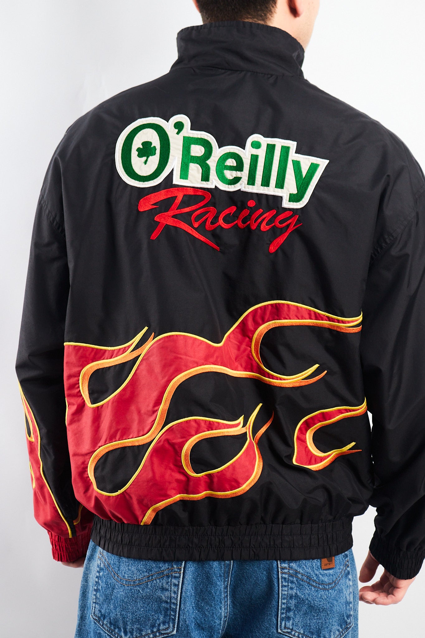 Vintage O"Reilly Flames Racing Jacket (L)