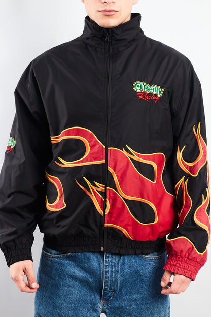 Vintage O"Reilly Flames Racing Jacket (L)