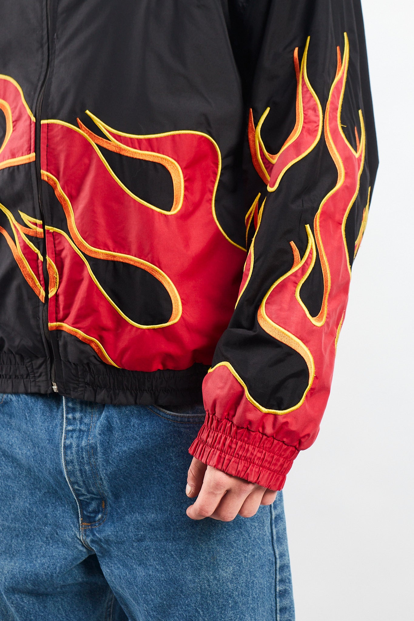 Vintage O"Reilly Flames Racing Jacket (L)