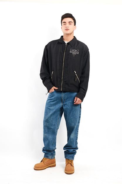 1990 Vintage Harley Davidson Big Logo Windbreaker (L/XL)