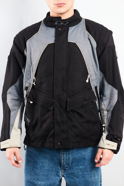 Vintage No fear Convertible Vest to  Moto Jacket (M/L)