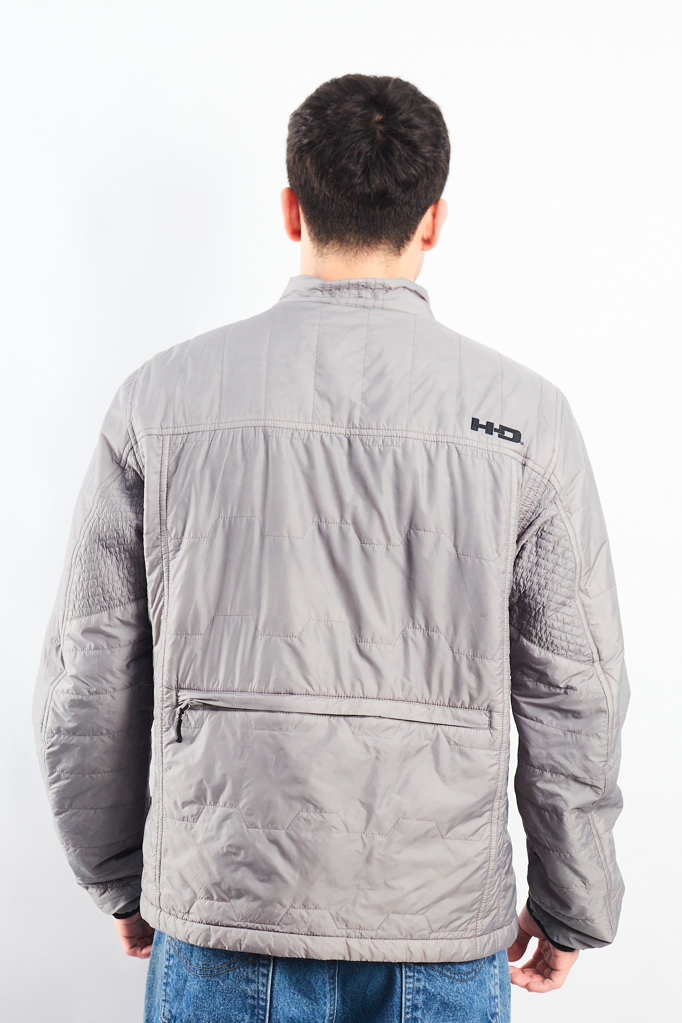 2017 Vintage Harley Davidson Puffer Jacket (L)