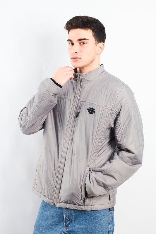 2017 Vintage Harley Davidson Puffer Jacket (L)