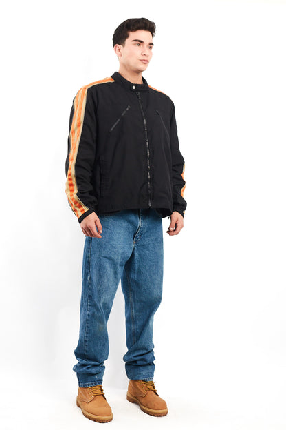 Vintage Type Harley Motorcycle Jacket (XL)