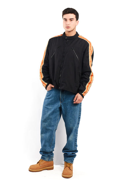 Vintage Type Harley Motorcycle Jacket (XL)