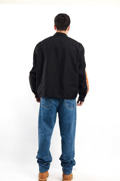 Vintage Type Harley Motorcycle Jacket (XL)
