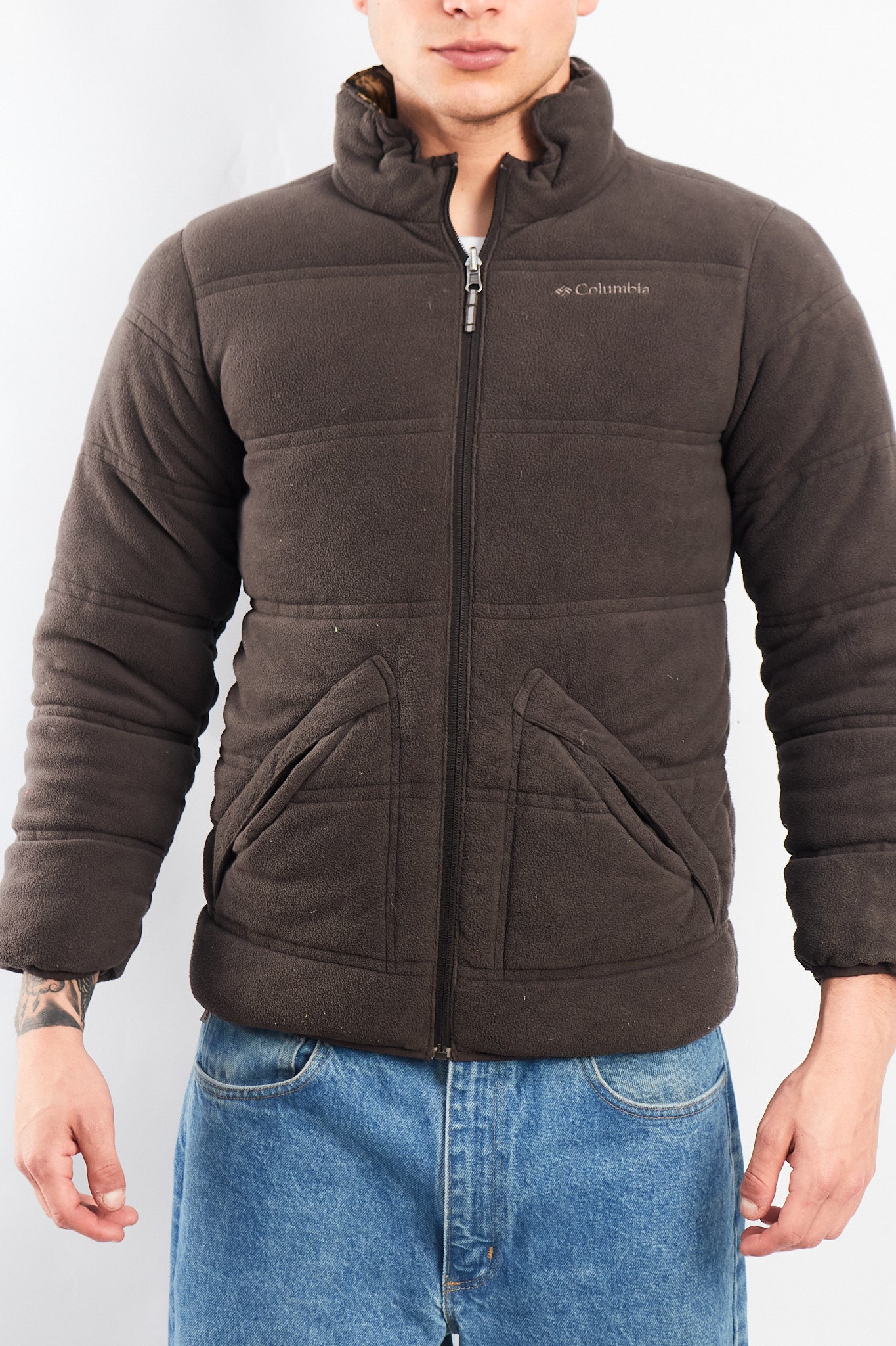 2000 Columbia x Realtree Reversible Down Padded Jacket (S/M)