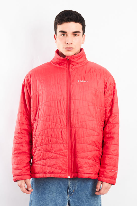 2000 Columbia Omniheat Salmon Puffer Jacket (L/XL)