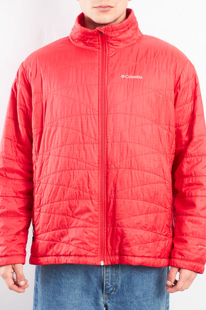 2000 Columbia Omniheat Salmon Puffer Jacket (L/XL)