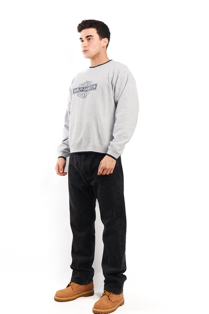 Vintage Harley Davidson Cotton Crewneck (M/L)