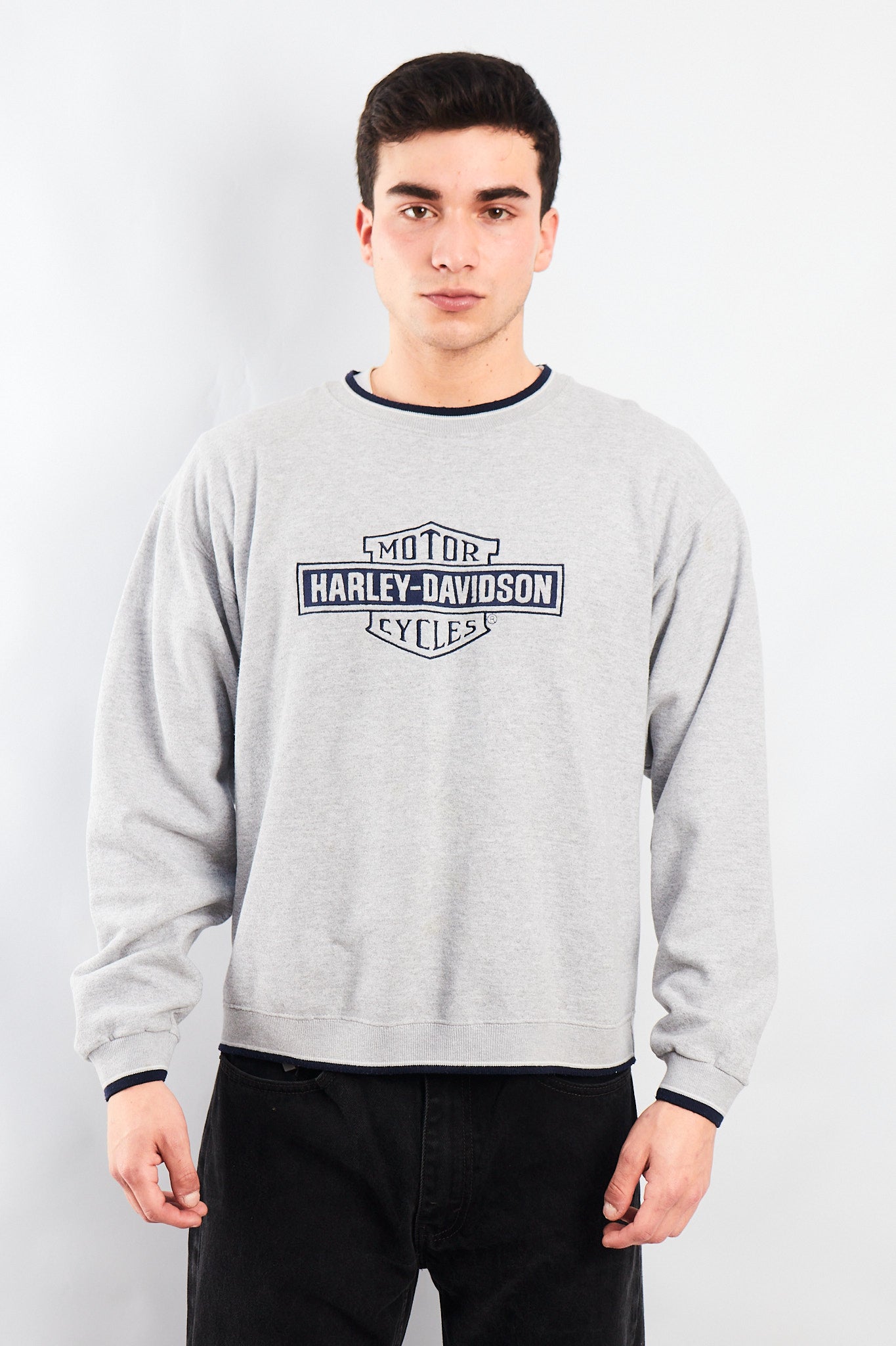 Vintage Harley Davidson Cotton Crewneck (M/L)