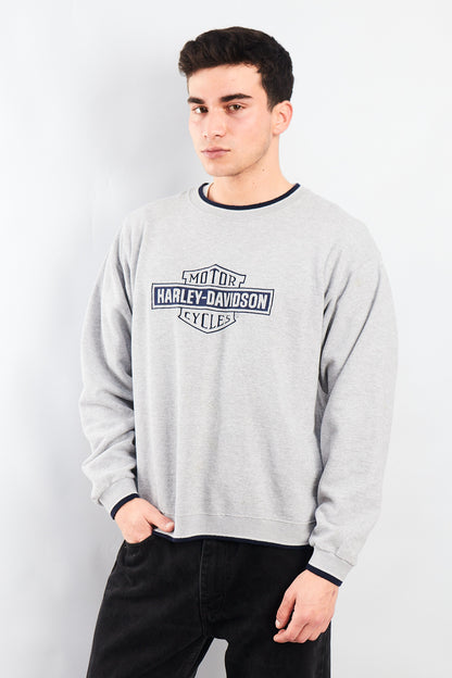 Vintage Harley Davidson Cotton Crewneck (M/L)